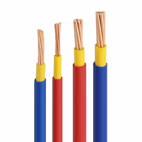 UL1617 PVC Double Insulation Single Core 22AWG 20AWG 18AWG Stranded Copper Conductor Electrical Cable Wire