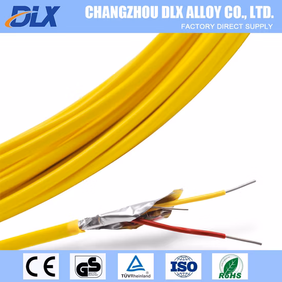 Silicone/Teflon/Fiberglass/PVC Insulated Thermocouple Extension Wire 20 AWG