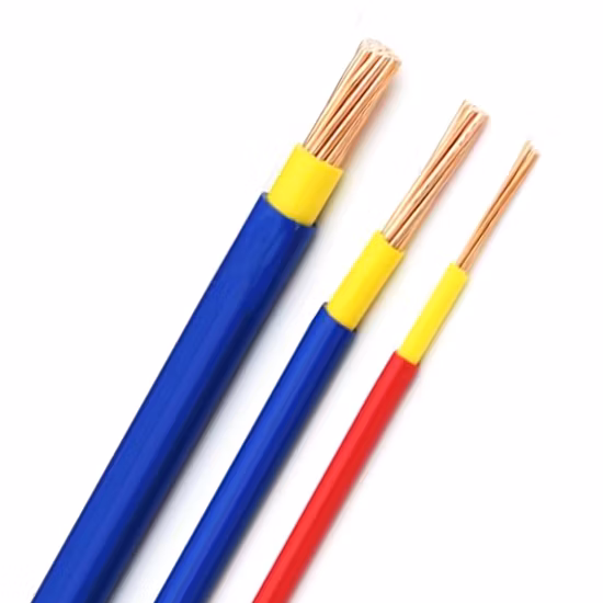 UL1617 PVC Double Insulation Single Core 22AWG 20AWG 18AWG Stranded Copper Conductor Electrical Cable Wire