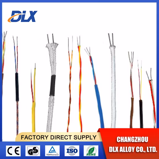 Silicone/Teflon/Fiberglass/PVC Insulated Thermocouple Extension Wire 20 AWG