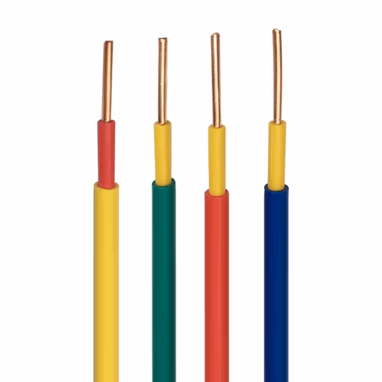 UL1617 PVC Double Insulation Single Core 22AWG 20AWG 18AWG Stranded Copper Conductor Electrical Cable Wire