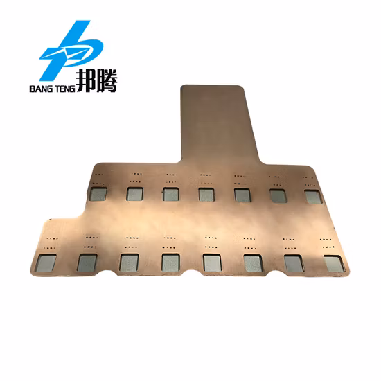 Pure Copper Strips Flexible Insulated Copper Nickel Busbar for New Energy Battery
