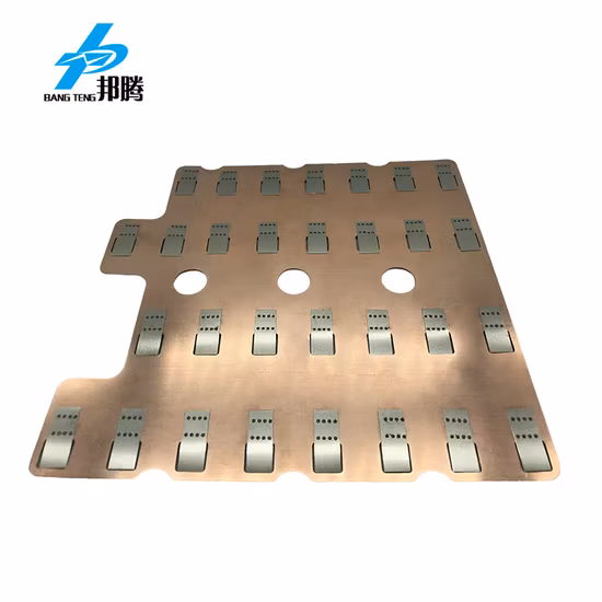 Pure Copper Strips Flexible Insulated Copper Nickel Busbar for New Energy Battery