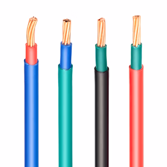 UL1617 PVC Double Insulation Single Core 22AWG 20AWG 18AWG Stranded Copper Conductor Electrical Cable Wire